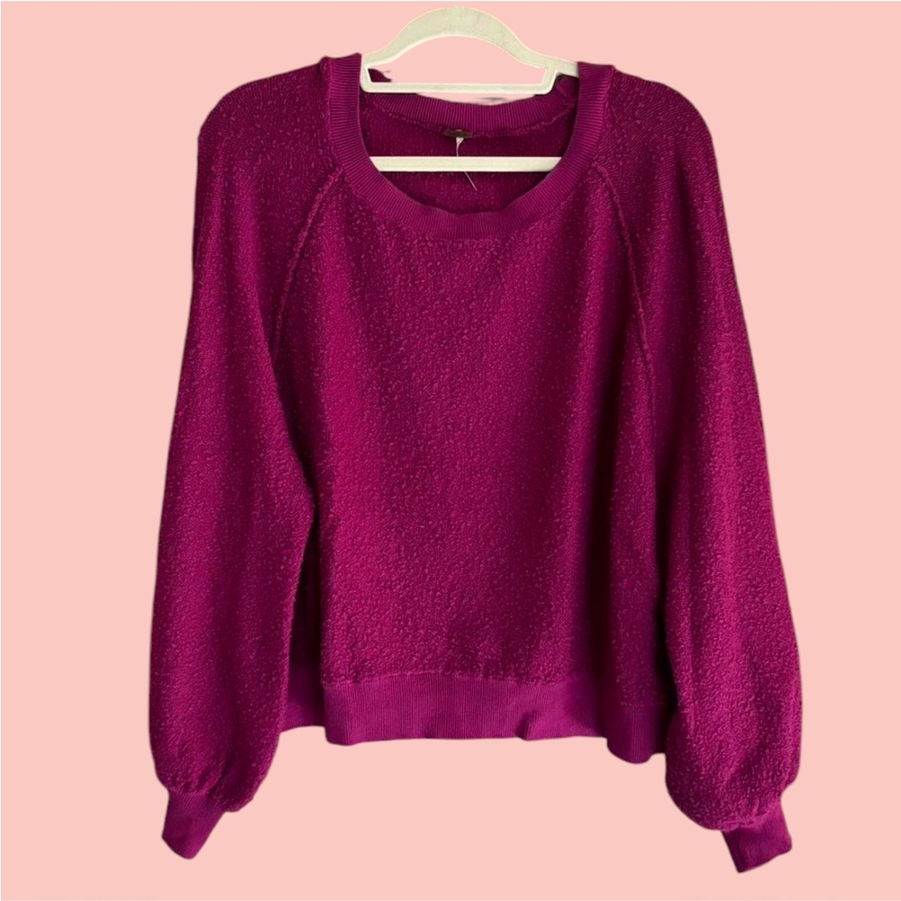 Free People Purple Sweater